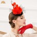 's Kentucky Derby Church Wedding Noble Dress hat Wool Floral Party Hats ADE  eb-54891555